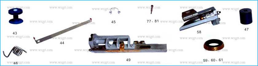 Spare parts for Tsudakoma ZA203, 205, 209 series