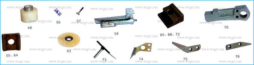 Spare parts for Tsudakoma ZA203, 205, 209 series