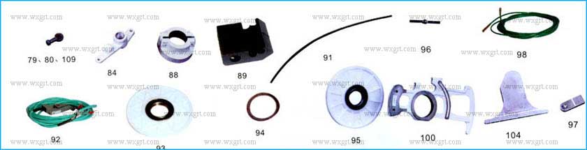Spare parts for Tsudakoma ZA203, 205, 209 series
