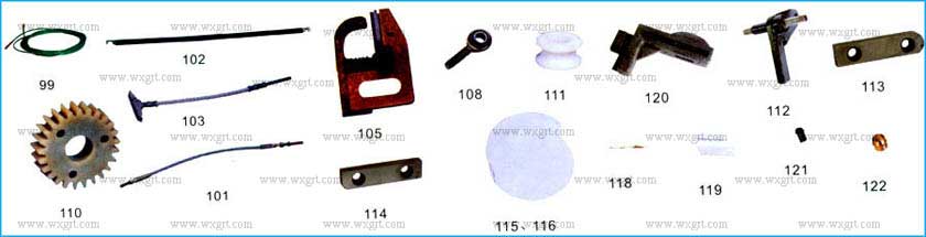 Spare parts for Tsudakoma ZA203, 205, 209 series