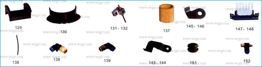 Spare parts for Tsudakoma ZA203, 205, 209 series